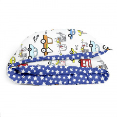 Підлітковий комплект без простирадла COSAS CARS Ранфорс 155х215 см Білий Хуст