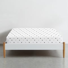 Простирадло на резинці 180х200 см LOVE COSAS Білий Новомосковськ