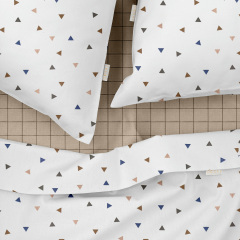 Двуспальное постельное белье DELTA COSAS Белый 180х220 см Братское