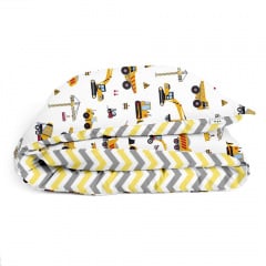 Підліткова підковдра COSAS BUILDING Ранфорс 155х215 см Жовтий Куп'янськ