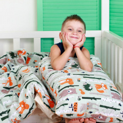 Дитяча підковдра COSAS WOOD Ранфорс 110х140 см М'ятний Павлоград