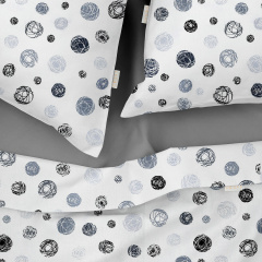 Наволочка COSAS YARN BALLS 50х50 см Сірий Гуляйполе