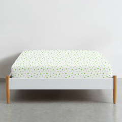 Простыня на резинке 180х200 см GREEN STARS COSAS Салатовый Гуляйполе