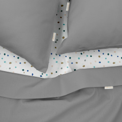 Євро постільна білизна Shadow CS4 COSAS Графіт 200х220 см Куп'янськ