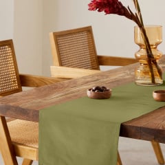 Ранер на стол COSAS OLIVE 40х150 см Оливковый Киев