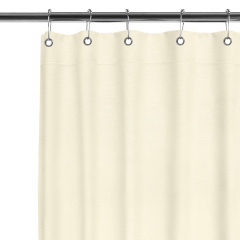 Шторка для душа и ванной COSAS CREAM с кольцами 180х200 см Молочный Ясногородка