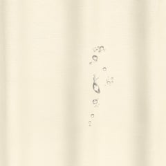 Шторка для душа и ванной COSAS CREAM с кольцами 180х200 см Молочный Ясногородка