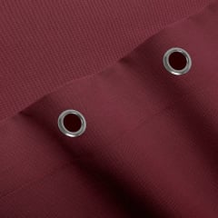 Шторка для душа и ванной COSAS WINE с кольцами 180х180 см Бордовый Владимир-Волынский