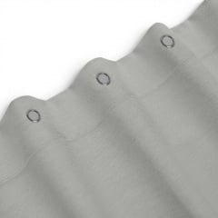 Шторка для душа и ванной COSAS SILVER с кольцами 180х180 см Серый Киев