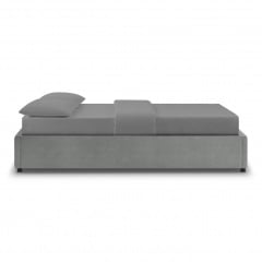 Ліжко двоспальне COSAS Mango Stone 180x200 см Базальт Охтирка