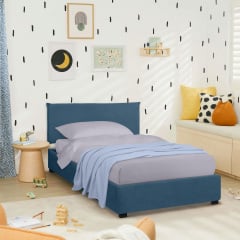 Ліжко односпальне COSAS Mango Indigo 90х200 см Електрик Гуляйполе