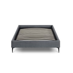 Ліжко односпальне COSAS Mandarin Iron 90х200 см Граніт Новомосковськ