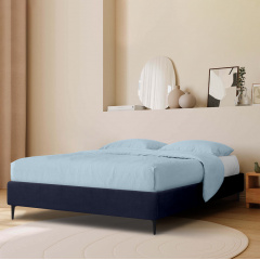 Ліжко двоспальне COSAS Kiwi Navy 160х200 см Синій Київ