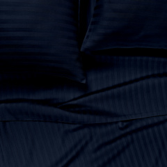 Набір наволочок сатин Cosas NAVY 50х70 см Темно-синій Камінь-Каширський