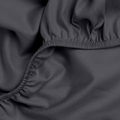 Дитяча постільна білизна сатин у ліжечко SMOKY Cosas Антрацит 110х140 см Прилуки