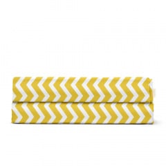 Простирадло 240х260 см YELLOW ZIGZAG COSAS Ізмаїл
