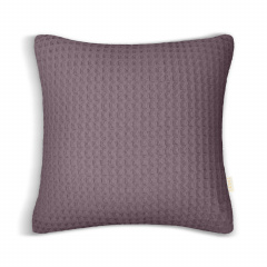 Наволочка COSAS Aurora Greek Waffle 50х50 см Лаванда Ромни