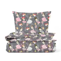 Детская постель без простыни Ballerina COSAS серый 110х140 см Южноукраинск