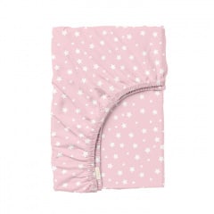 Простынь на резинке 80х160 см ROSE STARFALL COSAS розовый Ясногородка