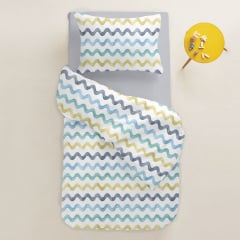 Дитяча постільна білизна Color Wave CS1 COSAS Білий 110х140 см Бердянськ