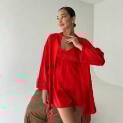 Домашняя одежда женская COSAS Olympia M Красный (173_Olympia_red_M) Южноукраинск