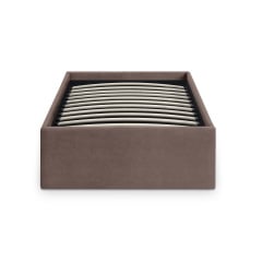 Ліжко односпальне COSAS Papaya Mousse 90х200 см Шоколад Ковель