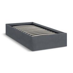 Ліжко односпальне COSAS Papaya Lava 90х200 см Антрацит Нікополь