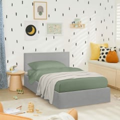 Ліжко односпальне COSAS Papaya Shadow 90х200 см Перламутр Бородянка