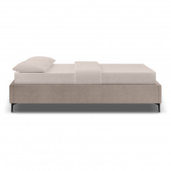 Ліжко двоспальне COSAS Kiwi Biscuit 160x200 см Капучино Ромни