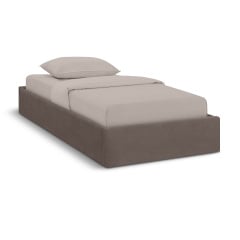 Ліжко односпальне COSAS Papaya Latte 90х200 см CS1 Бронза Виноградів