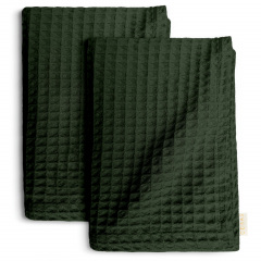 Вафельні рушники COSAS Forest Greek Waffle Зелений 2 шт Нова Прага