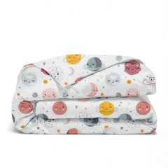 Детское постельное белье в кроватку HAPPY MOON Cosas розовый 110х140 см Шостка