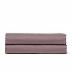 Євро постільна білизна сатин AURORA Cosas Баклажан 200х220 см Дзензелівка