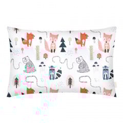 Підліткова постіль з простирадлом на гумці ANIMALS CS4 Cosas рожевий 160х220 см Київ