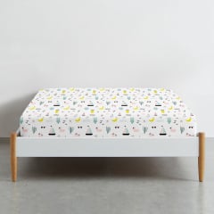 Простынь на резинке в детскую кроватку 60х120 см BEACH COSAS Новониколаевка