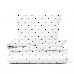 Підліткова постіль без простирадла LOVE COSAS Білий 155х215 см Ясногородка