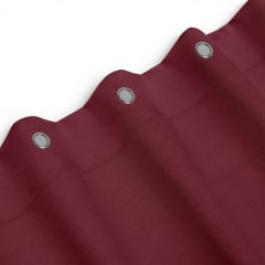 Шторка для душа и ванной COSAS WINE с кольцами 180х200 см Бордовый Пологи