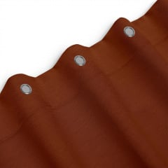 Шторка для душа и ванной COSAS CINNAMON с кольцами 180х180 см Коричневый Братское