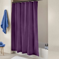 Шторка для душа и ванной COSAS INK с кольцами 180х180 см Фиолетовый Ужгород