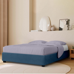 Ліжко двоспальне COSAS Mango Indigo 180x200 см Електрик Первомайськ