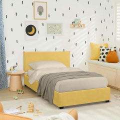 Ліжко односпальне COSAS Mango Summer 90х200 см Жовтий Ясногородка