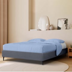 Ліжко двоспальне COSAS Kiwi Beluga 180x200 см Маренго Київ