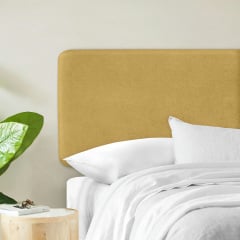 Изголовье для кровати COSAS Bali Curcuma 55x190 см Горчичный Южноукраинск