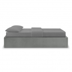 Ліжко двоспальне COSAS Papaya Stone 160x200 см Базальт Ужгород