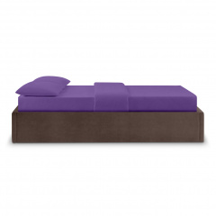 Ліжко двоспальне COSAS Papaya Walnut 180x200 см Махагон Вознесенськ