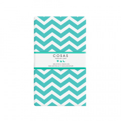 Детская простыня 110х160 см MINT ZIGZAG CS1 Cosas Смела
