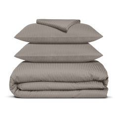 Сімейна постіль сатин з простирадлом на гумці SAVANA Cosas Кварц 2х160х220 см Куйбишеве