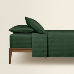 Набір наволочок сатин Cosas FOREST 50х70 см Зелений Надвірна