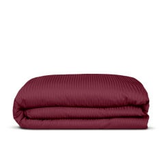 Двуспальное постельное белье сатин SANGRIA Cosas Бордовый 180х220 см Новомосковск