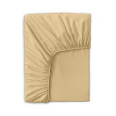 Двоспальна постіль сатин з простирадлом на гумці MAGNOLIA Cosas Магнолія 180х220 см Дзензелівка